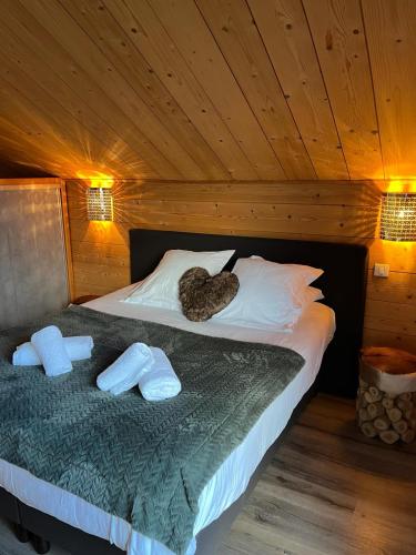 Chalet de luxe -8 pers- sauna - vues lac & montagne
