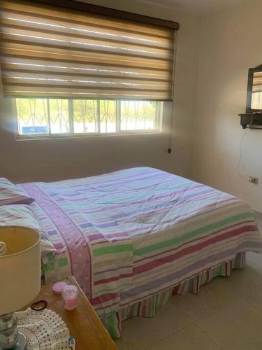 Postel nebo postele na pokoji v ubytování Quinta en el Valle de Yunguilla