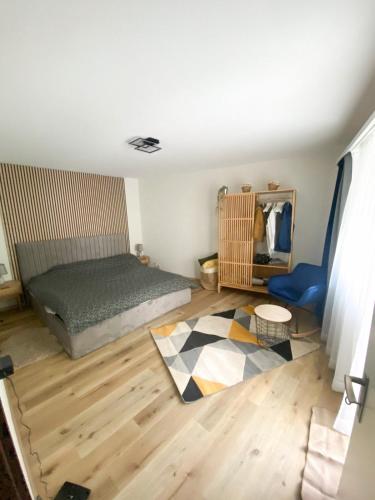 Appartement moderne et spacieux avec 2 belles terrasses vu sur montagne