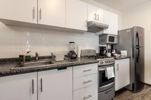 Dapur atau dapur kecil di OM 686 URBAN LOFTS Narvarte
