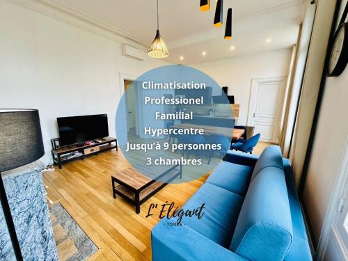 Hypercentre, spacieux, familial, lumineux, l'Elegant