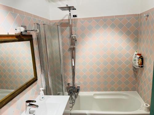 Koupelna v ubytování Apparthotel Oleggio