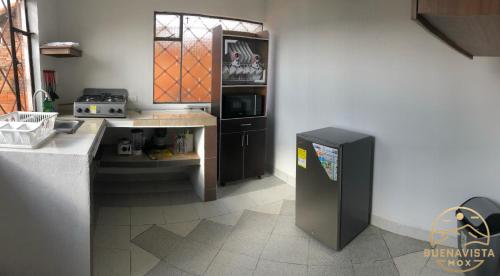Dapur atau dapur kecil di Buenavista Mox