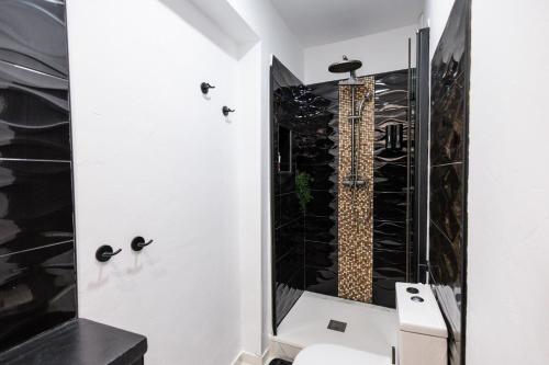 Koupelna v ubytování Jaca Life