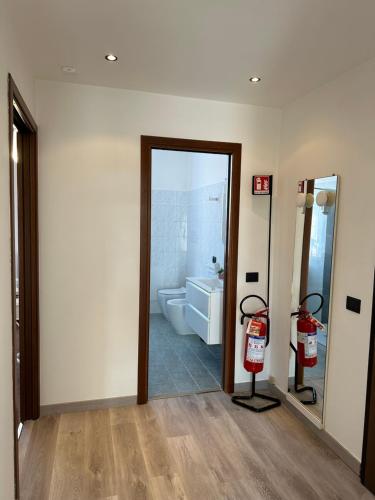 Koupelna v ubytování Appartamento Viale Venezia