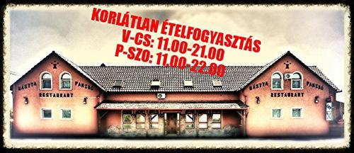 Afbeelding uit fotogalerij van Bástya Panzió és Étterem in Mezőpeterd