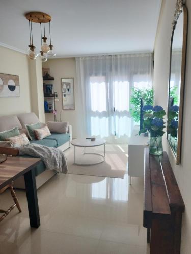 Χώρος καθιστικού στο Ribeles Luxury Flat