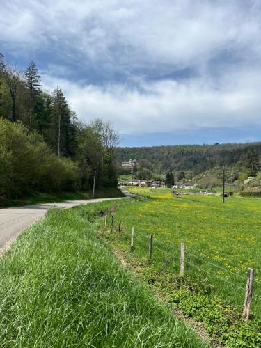 Photo de la galerie de l'établissement Serene Wilderness Getaway for 15 next to a historic castle, à Valfin-sur-Valouse