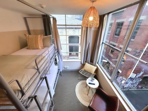Postel nebo postele na pokoji v ubytování Europa Melbourne