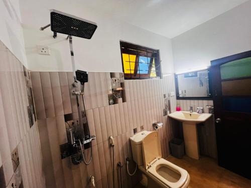 Koupelna v ubytování Rest Full Homestay