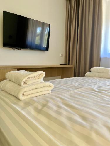 Carivka Hotelにあるベッド