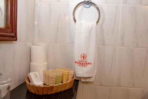 Koupelna v ubytování Hotel Boulevard Nairobi, City Centre CBD