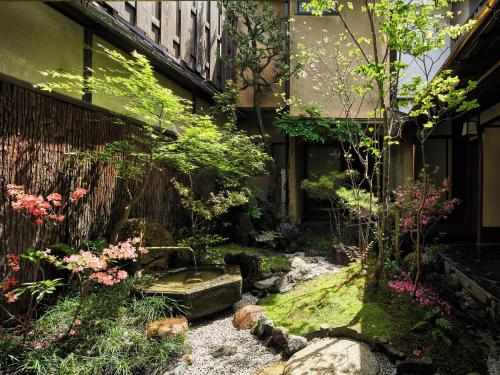 Zahrada ubytování 京の宿　石原