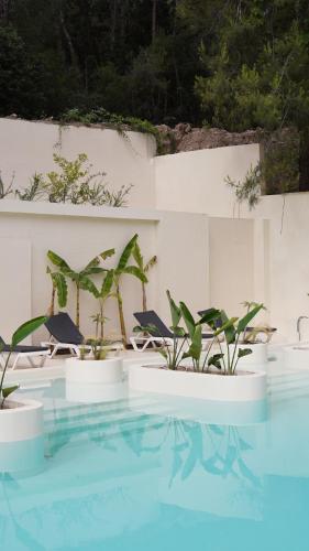 Bazén v ubytování Doc's Hotel Kemer nebo v jeho okolí