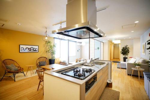 Dapur atau dapur kecil di Condominium Riana