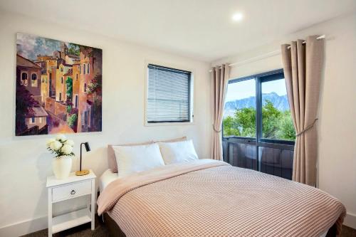 Postel nebo postele na pokoji v ubytování Best view in Queenstown