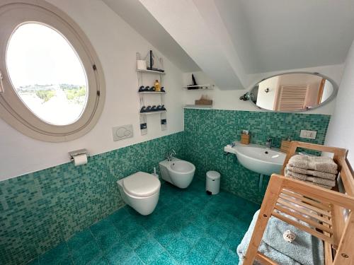 A bathroom at B&B alla Canale