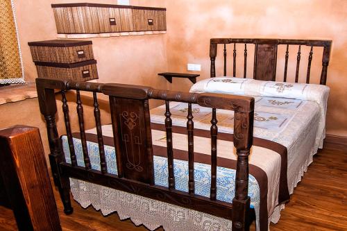 Postel nebo postele na pokoji v ubytování Casa Rural El Corralino