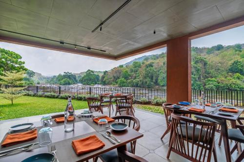 Landskap semula jadi dekat dengan resort