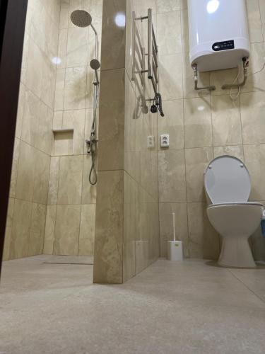 Phòng tắm tại Motel Xameleon