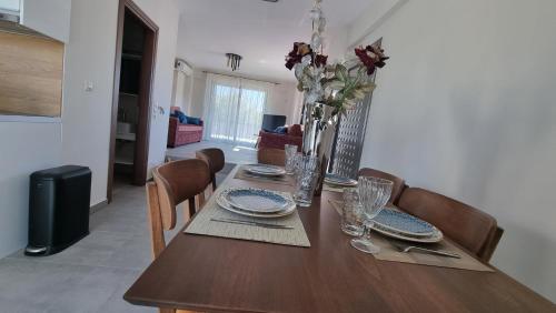 Χώρος καθιστικού στο SanGerasimo Villas