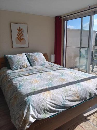 Una cama o camas en una habitación de 3 Studios - 3 Ambiances - Tout confort