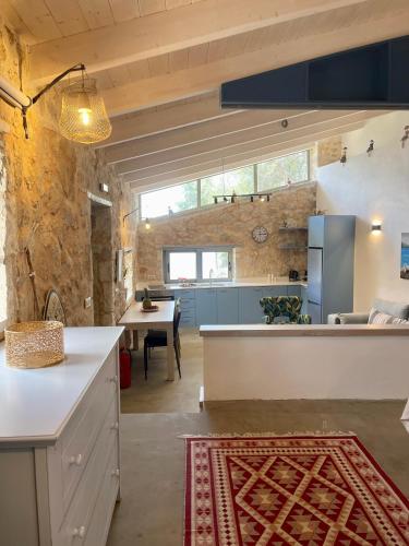 Η κουζίνα ή μικρή κουζίνα στο Arriva Villas