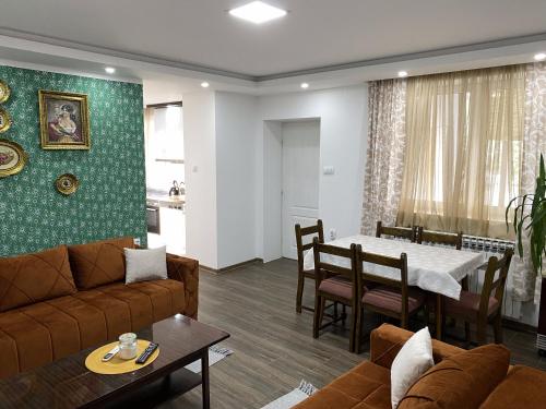 Posezení v ubytování Smokvica apartman