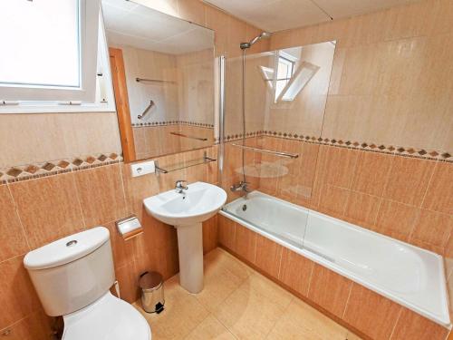 Koupelna v ubytování Asuncion Paraiso de Vera