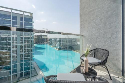 Fotografie z fotogalerie ubytování GuestReady - Lux nest at District One v Dubaji