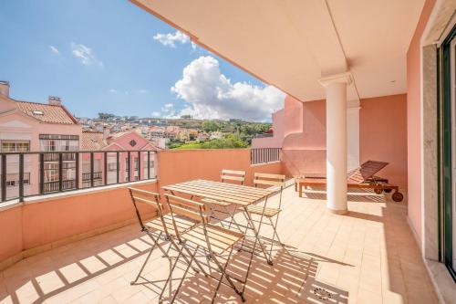 Balkón nebo terasa v ubytování GuestReady - Spacious residence in Oeiras