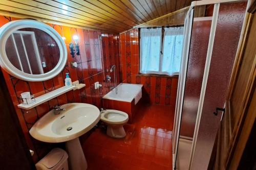 Ванная комната в Domus fedonia vintage apartment