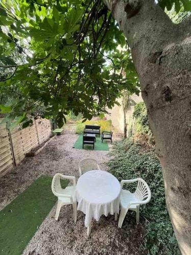 Jardí fora de Maison sur mer