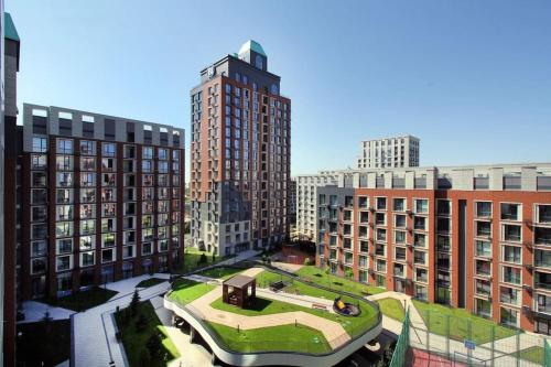 Bygningen som lejligheden ligger i