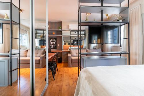 Novidade na Booking.com Incrível Studio 308 - Batel CWB (melhor localização) Menor preço em Novidade na Booking.com Incrível Studio 308 - Batel CWB (melhor localização)