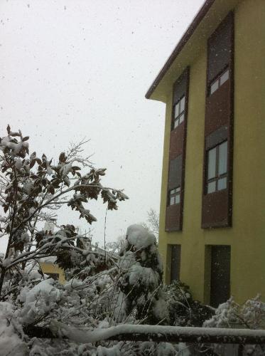 Το Hostal Mirasierra τον χειμώνα