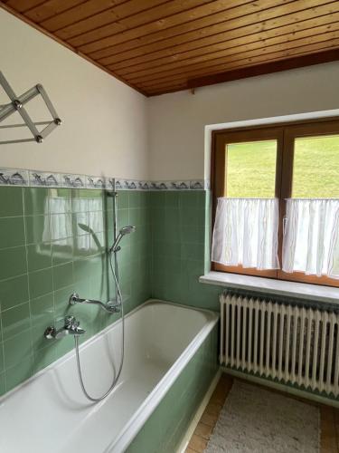 Koupelna v ubytování Ferienhaus Grimming