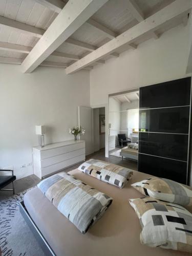 Ένα ή περισσότερα κρεβάτια σε δωμάτιο στο Casa Valeria