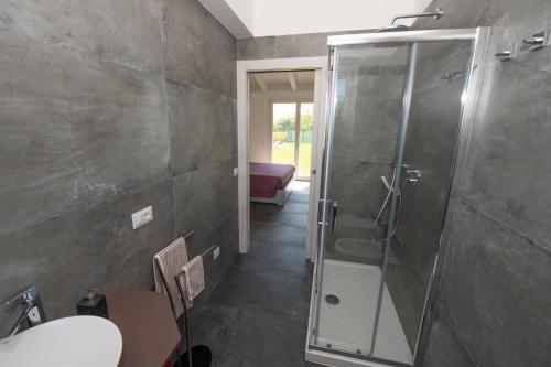 Phòng tắm tại Casa Vacanza Poggio Paniere