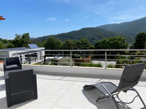Nespecifikovaný výhled na hory nebo výhled na hory při pohledu z bed and breakfast