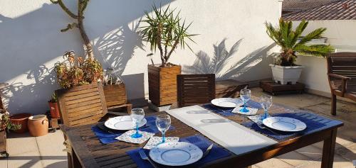 appartement avec terrasse tropézienne