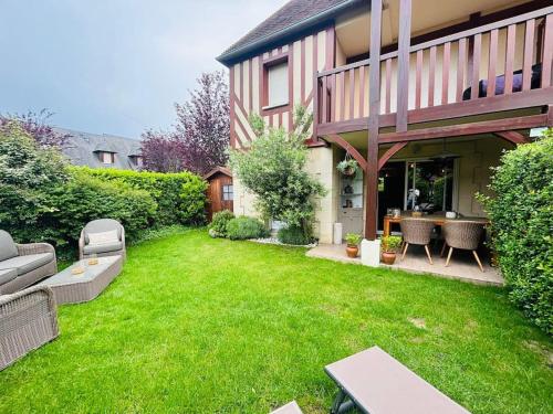 Le sublime Olivier Normand, 3P cosy et luxe avec jardin, piscine & tennis, vélos