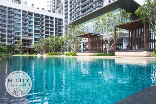 Kolam renang di atau dekat dengan Iskandar Residence by JBcity Home
