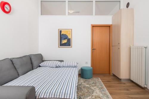 Llit o llits en una habitació de Liceo apartment