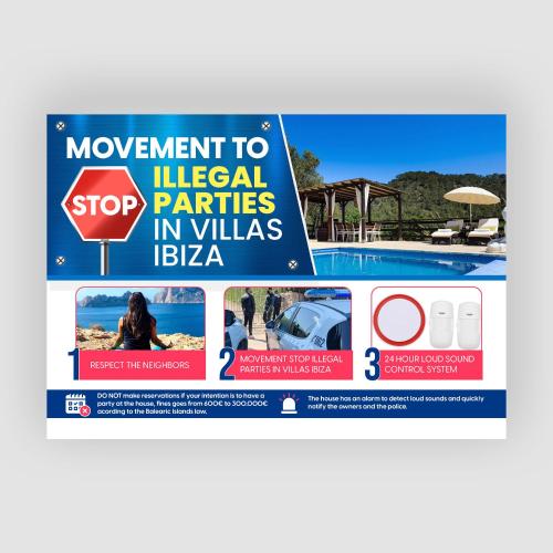 Certifikát, hodnocení, plakát nebo jiný dokument vystavený v ubytování Villa Can Cardona - Green&Blue Ibiza