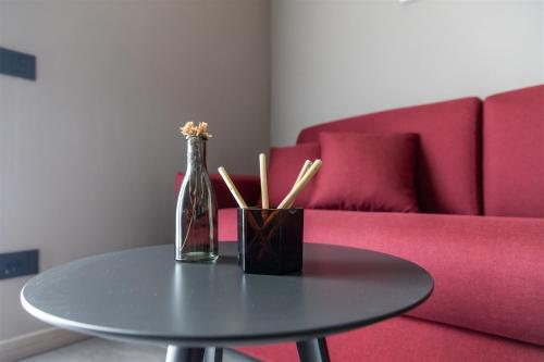 Posezení v ubytování IseoLakeRental - Soleaura