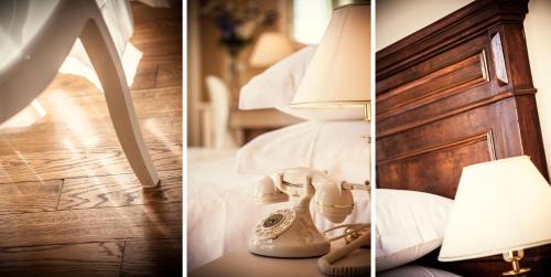 Postel nebo postele na pokoji v ubytování Villa Sylva & Spa