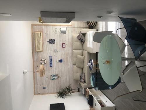 Phòng tắm tại Precioso Ático en el Centro Histórico de Cádiz