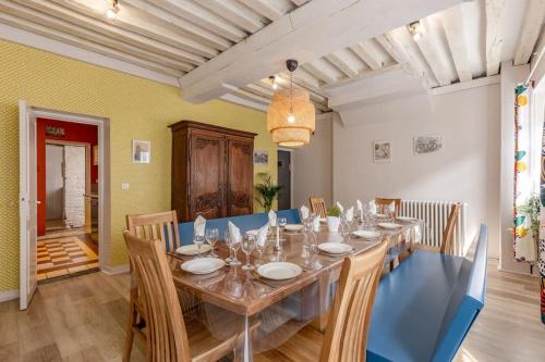 Posezení v ubytování La Maison des Carmes - Patio couvert - Hypercentre