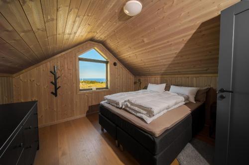 Katil atau katil-katil dalam bilik di The Magic View of Lofoten - Golden Horizon